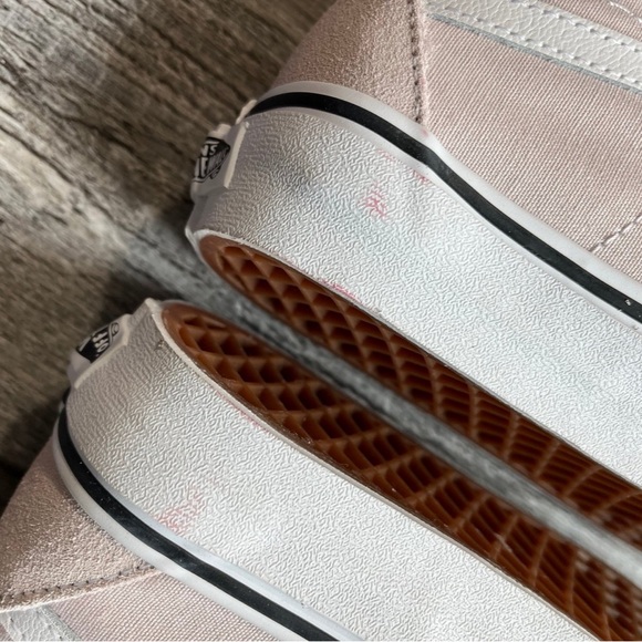 NEW! Vans Women’s Sk8-Hi Tapered Shoes Lilac Ash Suede and Canvas - Size 6 - Picture 5 of 12